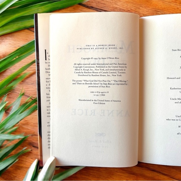 Memnoch the Devil by Anne Rice - First Edition (1995) - The Vampire Chronicles - Picture 7 of 10